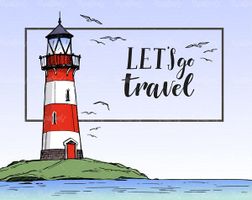 Lighthouse vector