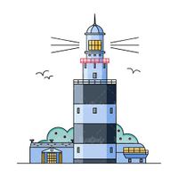 Lighthouse vector