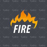 Vector Logo Flame