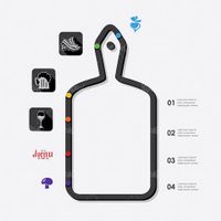 وکتور لوگو رستوران