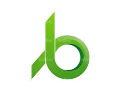 Vector logo letter b