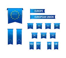 وکتور لیبل رنگی