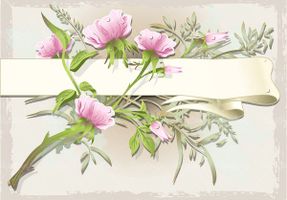 وکتور حاشیه گل