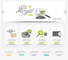 وکتور طراحی صفحات وب