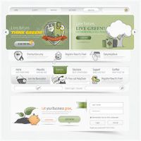 وکتور طراحی صفحات وب