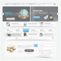 وکتور طراحی صفحات وب