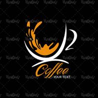 Vector logo coffee