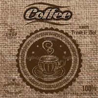 Vector logo coffee