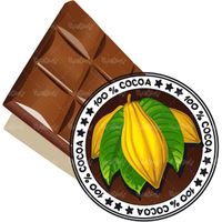 Chocolate cocoa vector