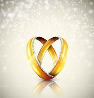 Vector wedding ring