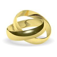Vector wedding ring