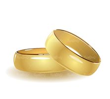 Vector wedding ring
