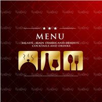 وکتور لوگو رستوران