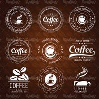 Vector logo coffee cup