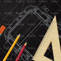 Vector building drawings