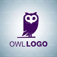 Vector logo owl