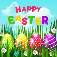 Colorful egg vector