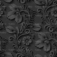 وکتور بک گراند گل و بوته