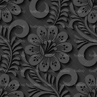 وکتور بک گراند گل و بوته