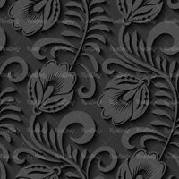 وکتور بک گراند گل و بوته