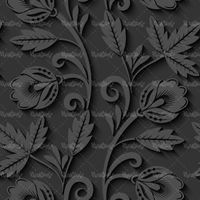 وکتور بک گراند گل و بوته