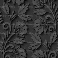 وکتور بک گراند گل و بوته