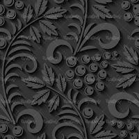 وکتور بک گراند گل و بوته