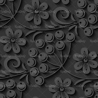 وکتور بک گراند گل و بوته