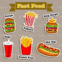 Vector Logo Fast Food
