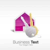 Vector logo real estate