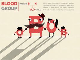 Blood Group Vector