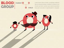 Blood Group Vector