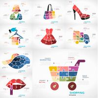 Color Infographic Vector
