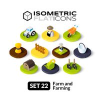 وکتور آیکن مزرعه