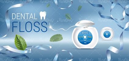 Vector dental floss
