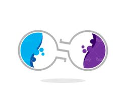وکتور لوگو شیشه آزمایش