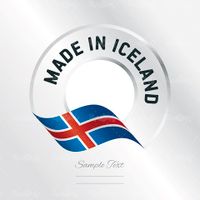 وکتور پرچم ایسلند