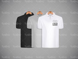 Vector mockup garment