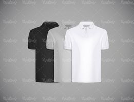 Vector mockup garment