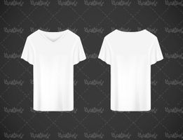 Vector mockup garment