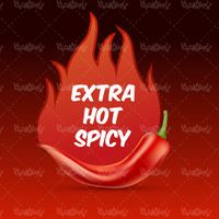 Spicy red pepper vector