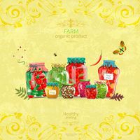 Organic Food Vector