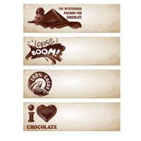 Chocolate Label Vector