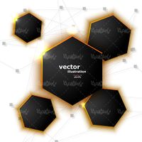 Abstract backdrop vector