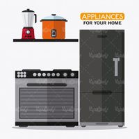 Home Appliances Vector