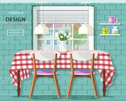 Interior decoration vector