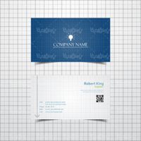 وکتور کارت ویزیت خام