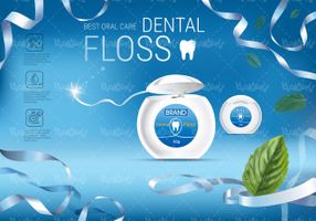 Vector dental floss