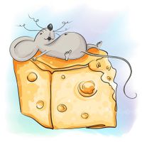 وکتور موش و پنیر