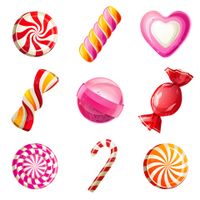 وکتور آبنبات